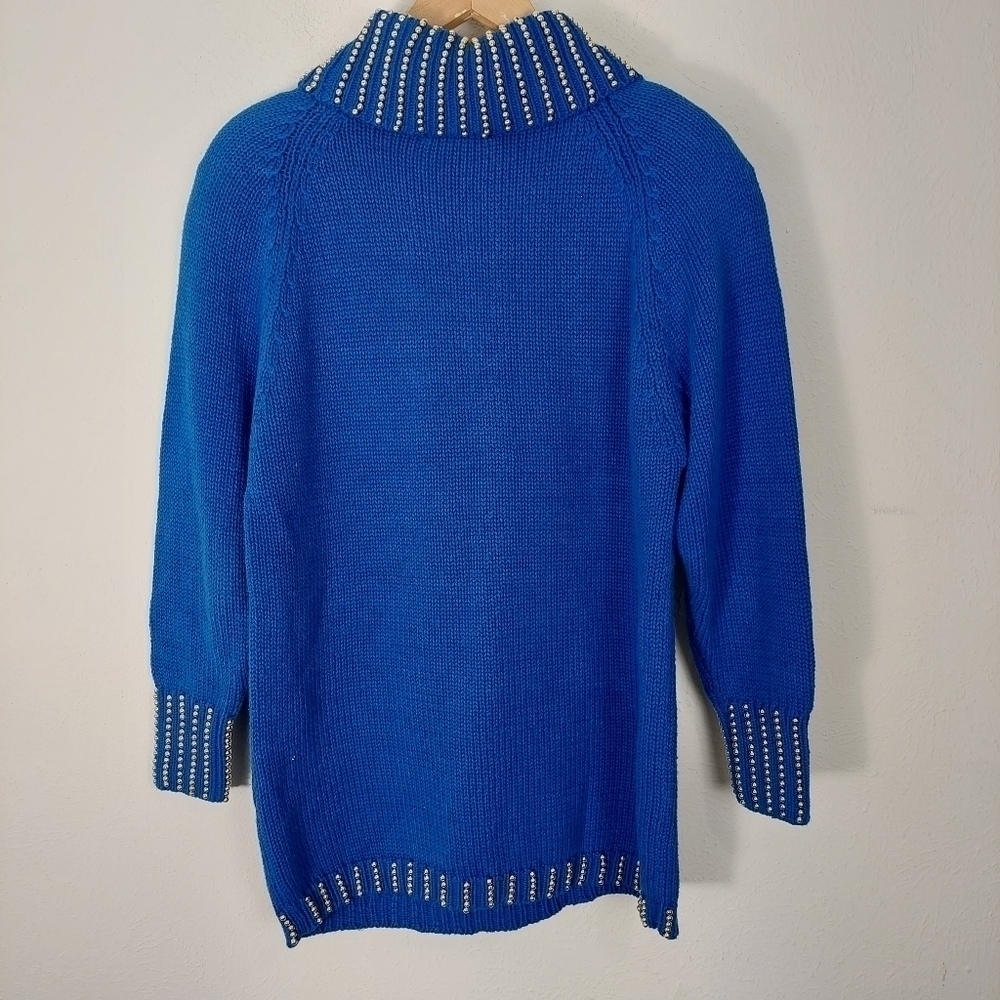 Vintage Y2K 90's Turtleneck Tunic Sweater - Picture 9 of 12